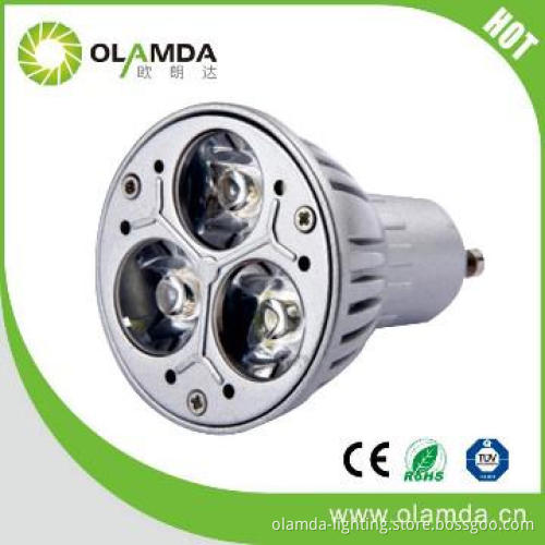 2014 Spotlight led light die-casting GU10 MR 16 E27 led spot 3w 5w 7w